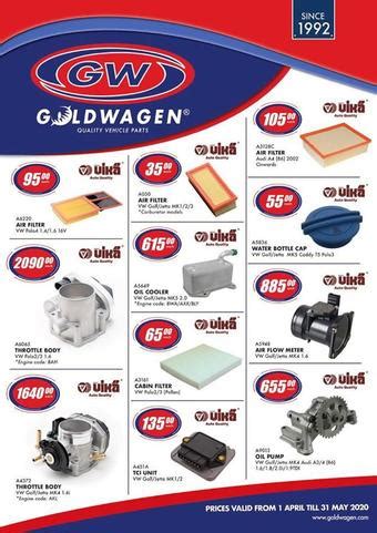 Goldwagen catalogue - All specials from the new Goldwagen catalogues