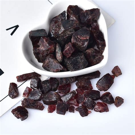 Raw Red Garnet Stones – MindfulSouls