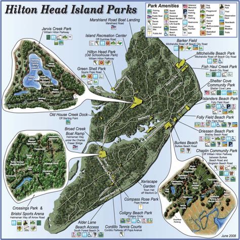 Hilton Head Island Golf Courses Map | Printable Templates Free