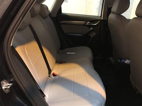 Audi Q3 2009-2015 SUV – 5 seater – Silver EcoLeather-Original Design ...