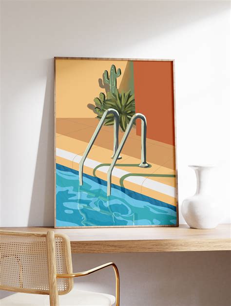 Swimming Pool Wall Art Swimming Art Print Swimming Poster - Etsy