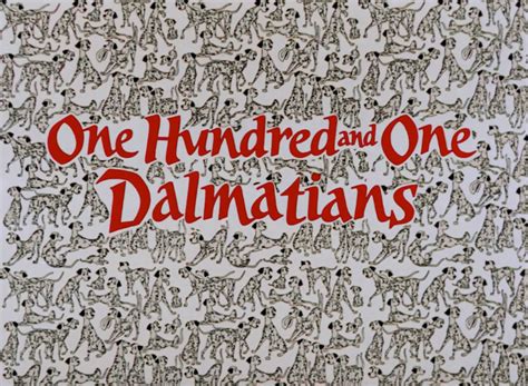 One Hundred and One Dalmatians