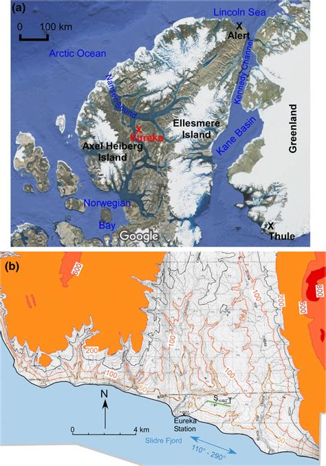 raro Montón de Álgebra ellesmere island map Administración Ejercicio Sorprendido