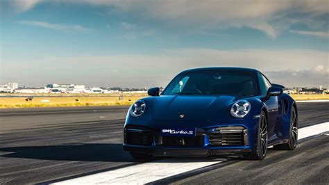 Blue Porsche 911 Turbo S 2020 4K HD Cars Wallpapers | HD Wallpapers | ID #47138