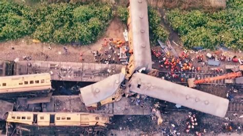 Andhra Train Accident: Drone Footage Shows Devastating Accident Which Killed 13, Left 50 Injured ...