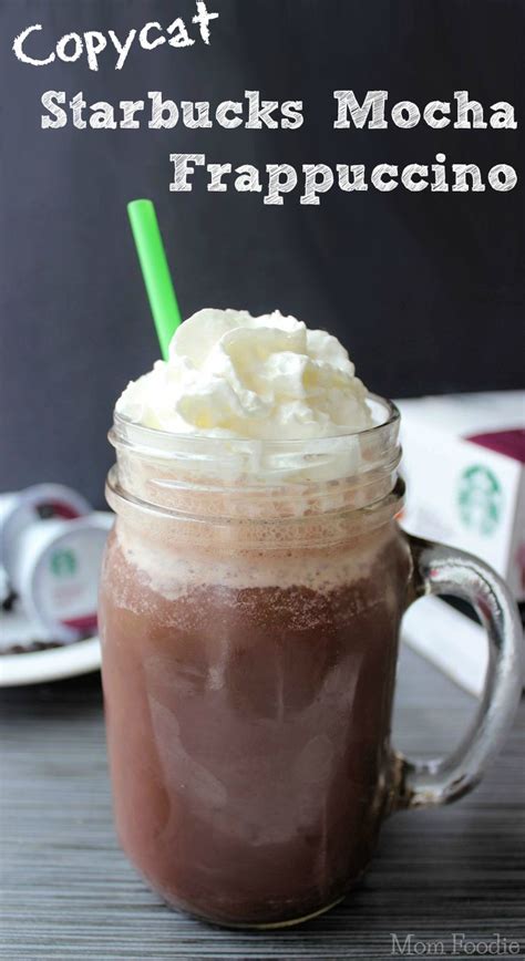 Copycat Starbucks Mocha Frappuccino Recipe - Mom Foodie