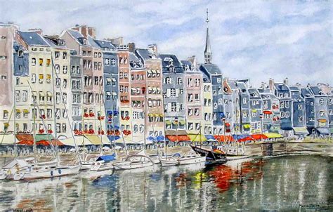 Honfleur Honfleur, Normandy, Bing Images, New York Skyline, Village ...