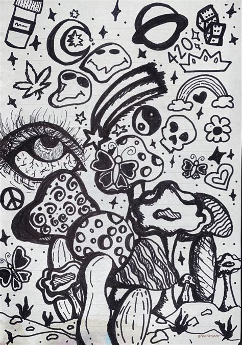 trippy drawing | Trippy drawings, Sharpie drawings, Trippy designs