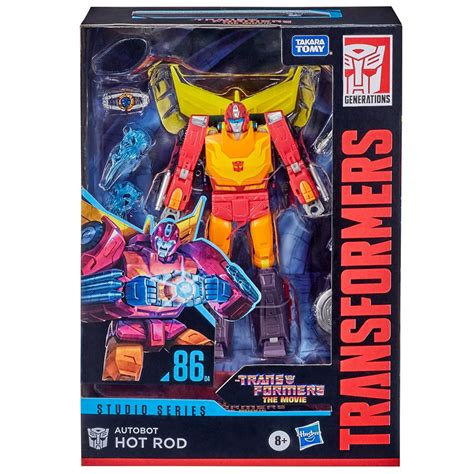 Transformers Studio Series 86-04 Hot Rod Voyager Toy TF:TM Film Toy – Collecticon Toys