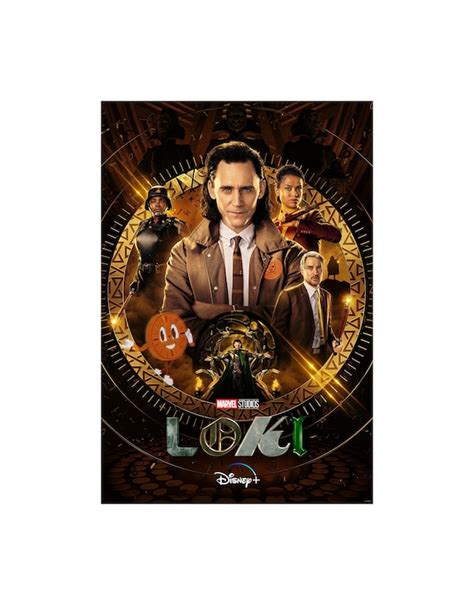 Loki Movie Poster Glossy Print Photo Wall Art Disney TV Series | Etsy