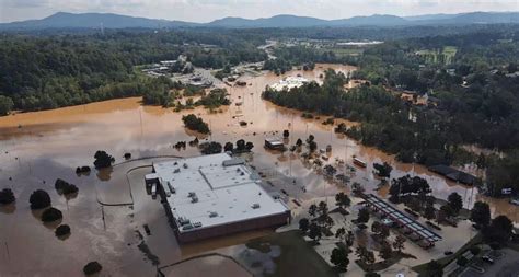 Photos, video of flooding after Helene in Burke County NC