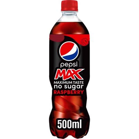 Pepsi Max Raspberry Cola (500ml) - Compare Prices & Where To Buy ...