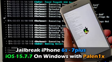 Jailbreak iPhone 6s, 6s Plus - iPhone 7, 7 Plus | iOS 15.7.7 On Windows ...