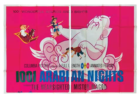 1001 Arabian Nights Mr. Magoo Movie Poster.