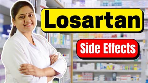 Losartan - losartan potassium - Losartan most common side effects - YouTube