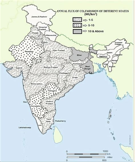 Coal-fired thermal power plants in different states of India along with... | Download Scientific ...