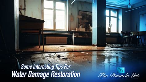 Some Interesting Tips For Water Damage Restoration – The Pinnacle List