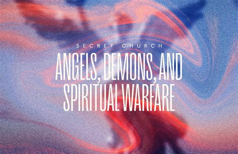 Spiritual Warfare Angels And Demons