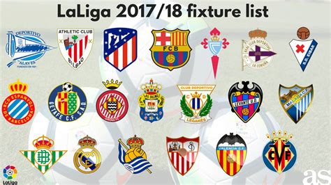 Spanish La Liga 2017-18 Schedule Released [Check All Matches Date]