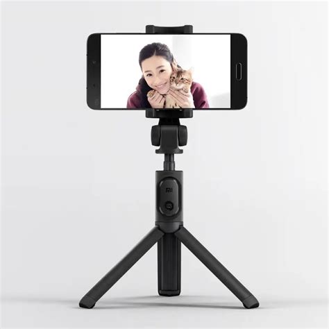 Original Xiaomi Mi Tripod Selfie Stick Bluetooth 3.0 Remote 360 Rotation Lightweight Foldable ...