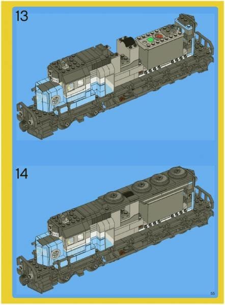 View LEGO® instruction 10219 Maersk Train - LEGO instructions and ...