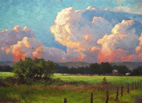 SEPTEMBER SKIES, BY SARA WINTERS | Sky painting, Landscape art, Cloud painting