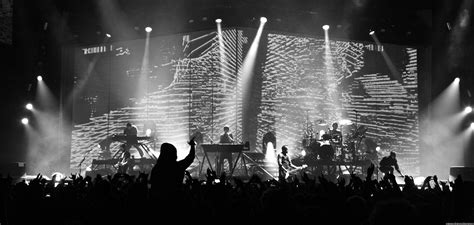 concierto linkin park negro blanco - 5216x2477 - WallpaperTip