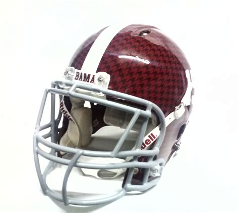 University of Alabama football helmet that we customized. | Football helmets, Alabama football ...