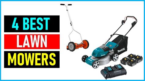 Best Lawn Mowers In 2023|| Top 4 Best Lawn Mowers- Reviews|| Best Lawn Mowers In - YouTube