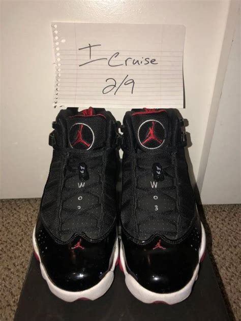 Jordan 6 Rings Varsity Red Black 8.5 | Kixify Marketplace