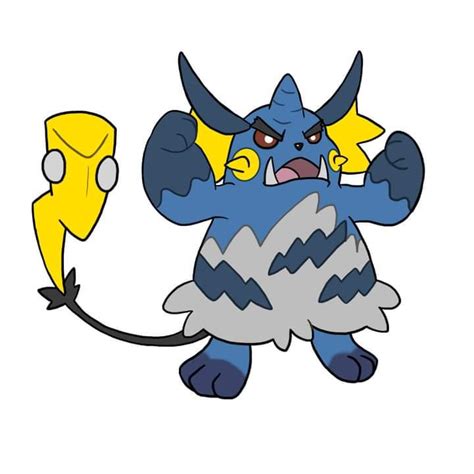 Gorochu & shiny, Electric/Fighting : r/fakemon