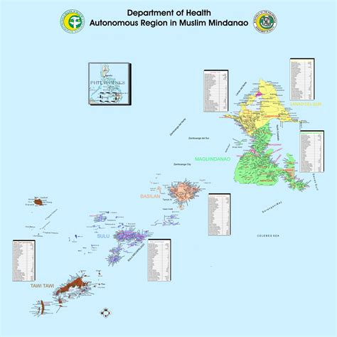 doh armm map by doh regional office - Issuu