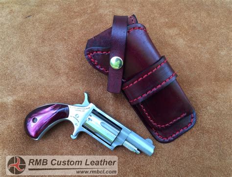 Western Style Mini Holster – NAA Arms .22 (HOLSTER52) – RMB Custom Leather