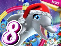 My Dolphin Show 8 - play free online dolphinarium in winter