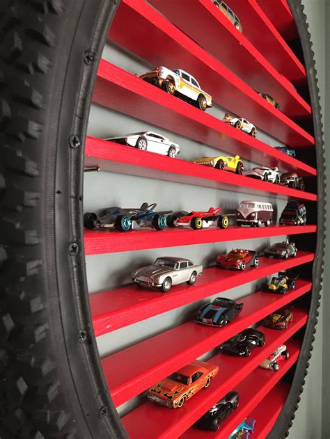 Tire Shelves Are Perfect For Displaying Hot Wheels - Simplemost