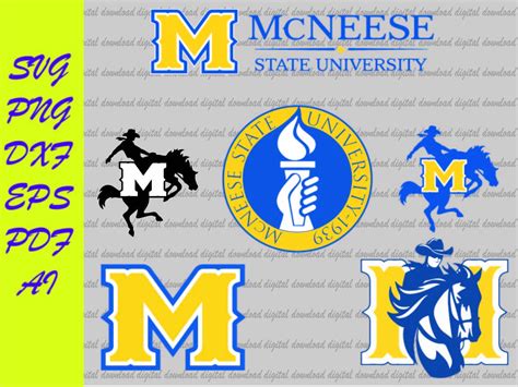 Mcneese State University Svg ,university Svg, Mcneese State University ...