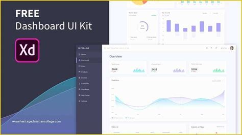 Free Xd Templates Of Free Dashboard Template Xd · Pinspiry ...