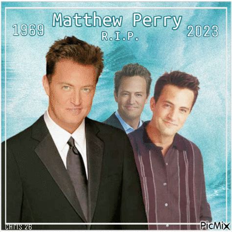 CONTEST - Tribute to Matthew Perry - Free animated GIF - PicMix