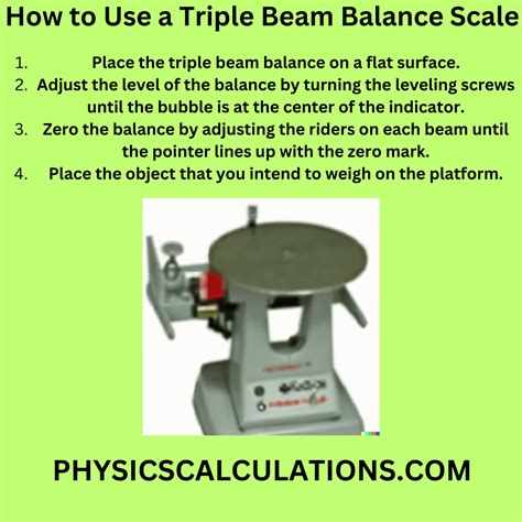 How To Use Triple Beam Balance Scale