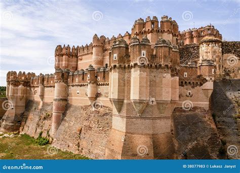 Coca Castle (Castillo De Coca) is a Fortification Constructed in Stock ...