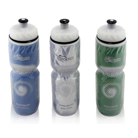 710ml Portable Outdoor Sports Plastic Insulated Water Bottle Bicycle Cycling Sport Water Cup ...