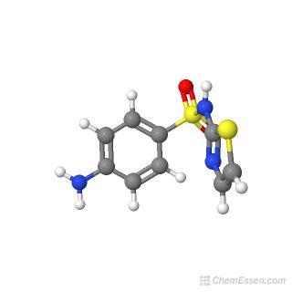 Sulfathiazole Structure - C9H9N3O2S2 - Over 100 million chemical compounds | CCDDS