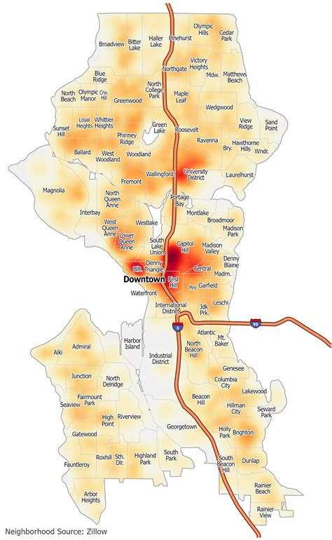 Seattle Crime Map - GIS Geography