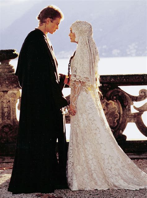 "I'm just an empty void waiting to be filled"... | Star wars wedding dress, Star wars padme ...