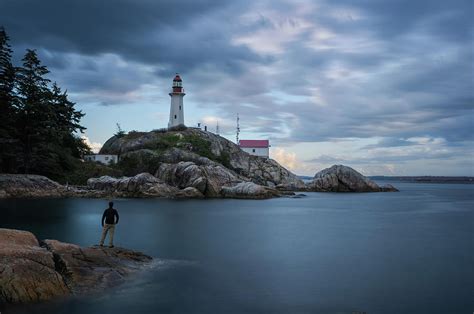 Lighthouse Park Sunset Photograph by Sepp Sonntag - Fine Art America