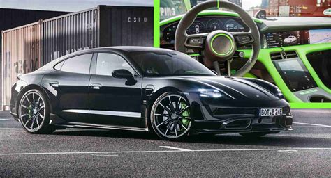 Brabus Upgrades The Porsche Taycan Turbo S With 22-Inch Wheels And A ...