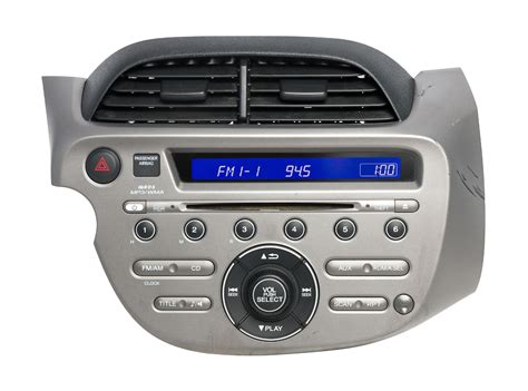 2009-2013 Honda Fit Radio AM FM MP3 CD Player Auxiliary Input 39100-TK6 ...