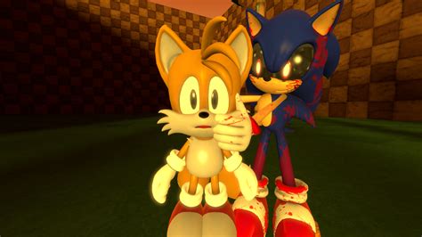 Tailsfan109 Meets Sonic.Exe by DylanJohnson1234 on DeviantArt