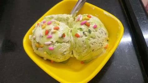 Homemade Paan flavor icecream - YouTube