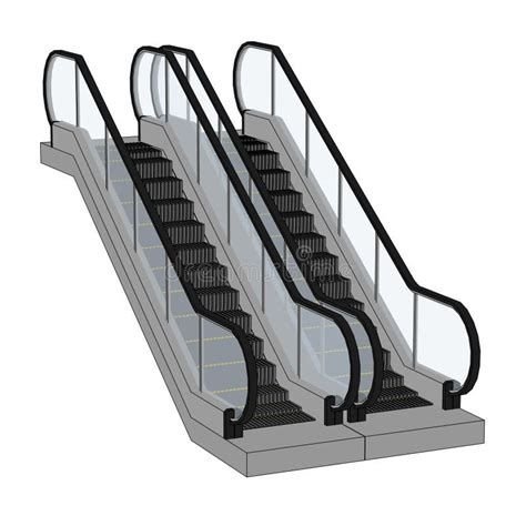 Escalator Out Of Order Temporarily Stairs Clipart